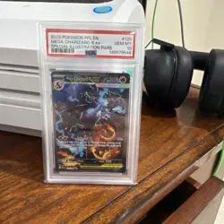 Pokemon Mega Charizard X ex Special Illustration Rare PSA 10 125/094 Phantasmal… - Image 1
