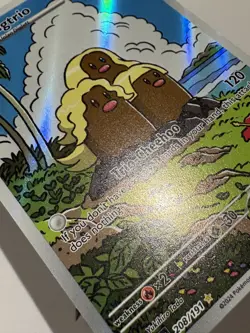 ALOLAN DUGTRIO - 208/191 Illustration Rare Surging Sparks Pokemon NM - Image 4