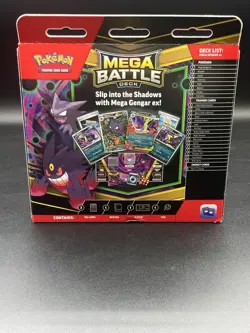 Pokemon TCG Mega Gengar Ex Mega Battle Deck Brand New Sealed Haunter Promo - Image 3
