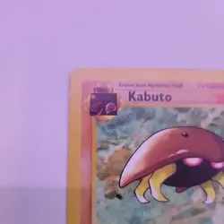 Pokemon TCG Kabuto W Gold Stamp Wizards Promo, WOTC 50/62 LP+ (w/video) - Image 5