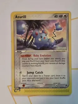 Azurill 31/100 Uncommon Sandstorm Pokemon HP-DMG - Image 1