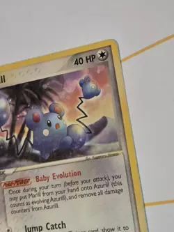 Azurill 31/100 Uncommon Sandstorm Pokemon HP-DMG - Image 5