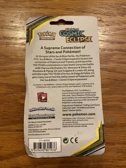 Pokemon TCG - Sun & Moon Cosmic Eclipse Single Booster Blister Pack (Terrakion) - Image 2