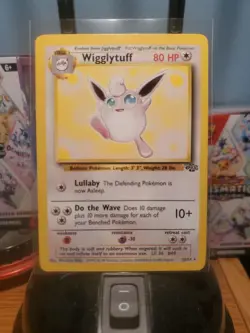 Pokemon TCG Wigglytuff Jungle 32/64 Unlimited Non-Holo Rare Vintage - Image 1