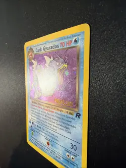 Pokemon TCG Dark Gyarados 8/82 Team Rocket Prerelease Holo Rare - Image 3