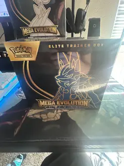 Pokemon TCG Mega Evolution Lucario Elite Trainer Box ETB New/ Factory Sealed🔥 - Image 2