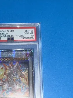 Yu-Gi-Oh! Jurrac Meteor BLMM-EN150 Starlight Rare 1st Ed - PSA 10 - Image 4