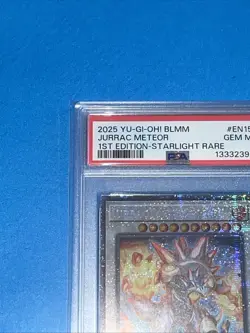 Yu-Gi-Oh! Jurrac Meteor BLMM-EN150 Starlight Rare 1st Ed - PSA 10 - Image 5