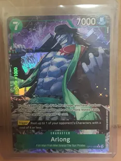 Arlong Rare Alt Art OP11-023 One Piece CCG A Fist of Divine Speed - Image 1