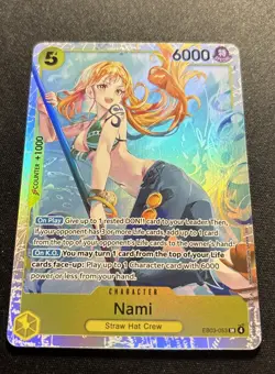 One Piece Card Game Heroines Edition - NAMI SR #EB03-053 English - Image 1