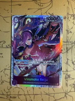 One Piece TCG - Vinsmoke Reiju PRERELEASE ENGLISH EB03-031 HEROINES SR Near Mint - Image 1