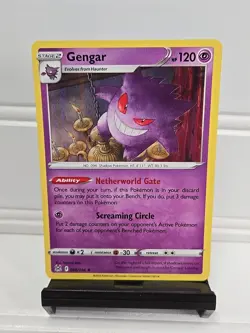 Pokemon 2022 Sword & Shield Lost Origin Gengar Holo Card #066 - Image 4