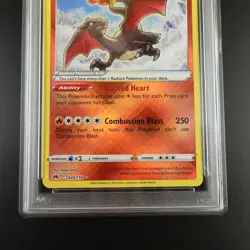 PSA 10 Radiant Charizard 020/159 Pokemon Crown Zenith Holo Graded Card - Image 3