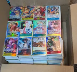 Full One Piece TCG Collection 4,000+ Cards Bulk Lot R SR+ OP1 - EB01 - OP10 - Image 2