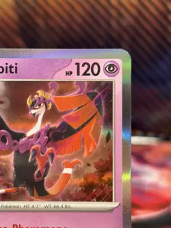Pokemon Card Fezandipity 045/131 Prismatic Evolutions Pokeball Reverse Holo NM - Image 2
