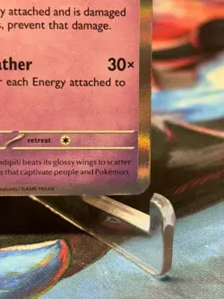 Pokemon Card Fezandipity 045/131 Prismatic Evolutions Pokeball Reverse Holo NM - Image 5