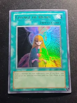 Change of Heart MRD-060 Yu-Gi-Oh Unlimited Metal Raiders Ultra Rare Card NM - Image 1