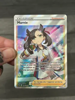 Marnie SWSH121 Premium Tournament Collection Full Art Holo Pokemon Card - Image 3