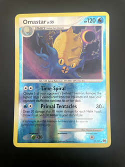 Pokemon Card - Omastar - Platinum Arceus - Reverse Holo Rare - 23/99 - LP - Image 1
