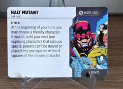 Heroclix: Halt Mutant #MVSS25-OS001 - One Shot Card - Sentinel Strike OP - Image 1