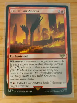 MTG Fall of Cair Andros 0124 Lord of the Rings M/NM Free UK P&P - Image 1