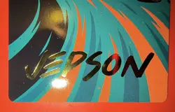 MTG, AETHERDRIFT: ART SERIES- CARRION CRUISER, 39/54, SPECIAL GOLD SIGNATURE, NM - Image 2