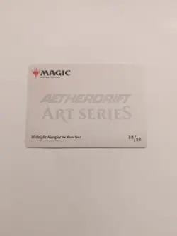 Midnight Mangler Art Card (Gold-Stamped Signature) Art Series: Aetherdrift NM - Image 2