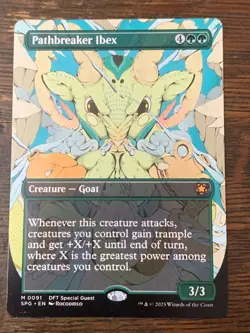 MtG - Creature - Pathbreaker Ibex - 0091 - Special Guest - English - Image 1