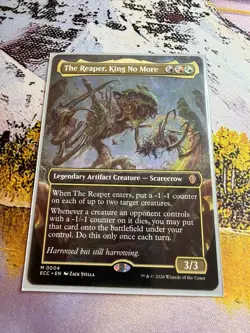 1x The Reaper, King No More - Extended Ar NM Eng MTG - Lorwyn Eclipsed Commander - Image 1