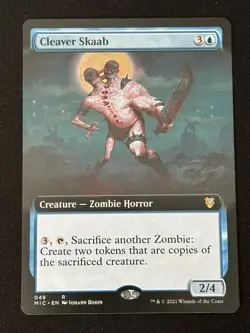 1x MTG Cleaver Skaab (Extended Art) - Commander: Innistrad: Midnight Hunt (MIC) - Image 1