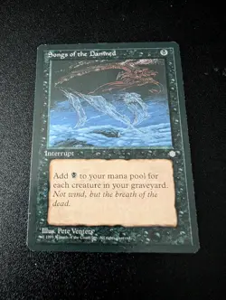 Songs of the Damned NM Ice Age Magic the Gathering - Image 1