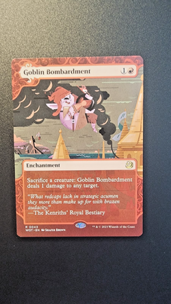 Goblin Bombardment Wilds of Eldraine: Enchanting Tales Regular - Image 1