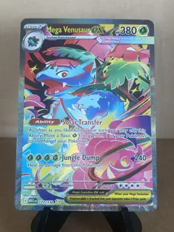 2025 Pokemon Mega Evolutions Venusaur Special Illustration Rare SIR 177/132 - Image 1
