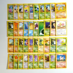 40x Pokemon Karten WOTC Sammlung gemischt div. Set TCG non Holo /E16 - Image 2