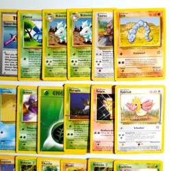 40x Pokemon Karten WOTC Sammlung gemischt div. Set TCG non Holo /E16 - Image 4