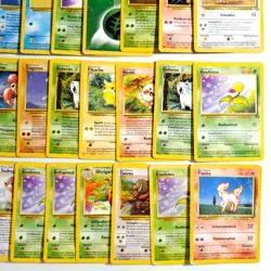 40x Pokemon Karten WOTC Sammlung gemischt div. Set TCG non Holo /E16 - Image 5