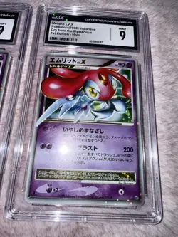 Pokemon Mesprit Lv X Azelf Lv X 2008 Japanese 1st Edition Holo CGC 9 Mint Graded - Image 3