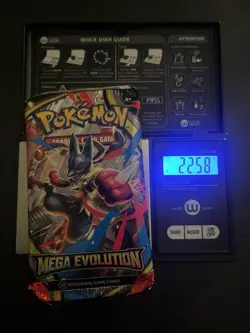(HEAVY) 22.58g Pokemon TCG Mega Evolution Booster Pack (SEALED)✅ - Image 1