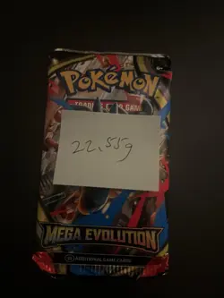 (HEAVY) 22.58g Pokemon TCG Mega Evolution Booster Pack (SEALED)✅ - Image 3