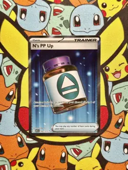 N's PP Up 262/217 Full Art Ultra Rare Pokemon Ascended Heroes ENGLISH NM - Image 1
