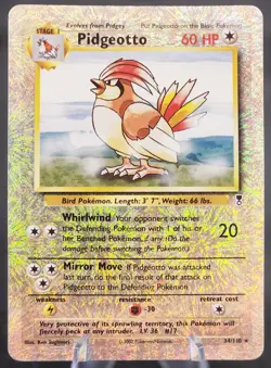 Pokemon Pidgeotto Reverse Holo Rare - 34/110 Legendary Collection - Image 1