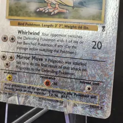 Pokemon Pidgeotto Reverse Holo Rare - 34/110 Legendary Collection - Image 4