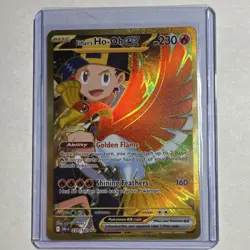 Pokemon Ethan's Ho-Oh EX Full Art Holo DR1 239/182 230HP English TCG - Image 1