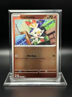 2025 Pokemon Mega Evolutions -Scorbunny Reverse Holo No. 26/132 - Image 1