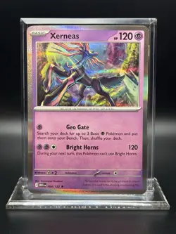 2025 Pokemon Mega Evolutions - Xerneas Holo No. 64/132 - Image 1
