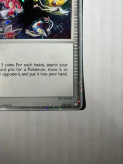 Pokemon Time Space Distortion Trainer 124/123 Secret Rare Mysterious Treasures - Image 2