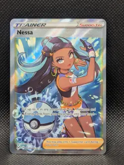 Nessa TG27/TG30 Swsh11: Lost Origin Trainer Gallery Holo Ultra Rare Pokemon TCG - Image 1