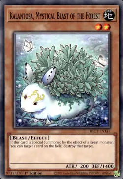 Kalantosa, Mystical Beast Of The Forest - 1st Edition BLC1-EN147 - NM - YuGiOh - Image 1