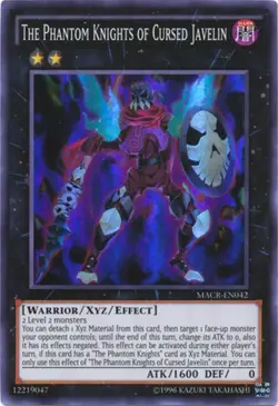 The Phantom Knights of Cursed Javelin - MACR-EN042 - Super Rare - Unlimited Edit - Image 1