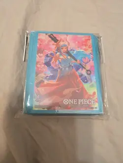 Yamato Sleeves One Piece Card Game 70 pieces - Official Bandai TCG new sealed - Image 1